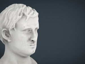 agrippa bust Model 3D