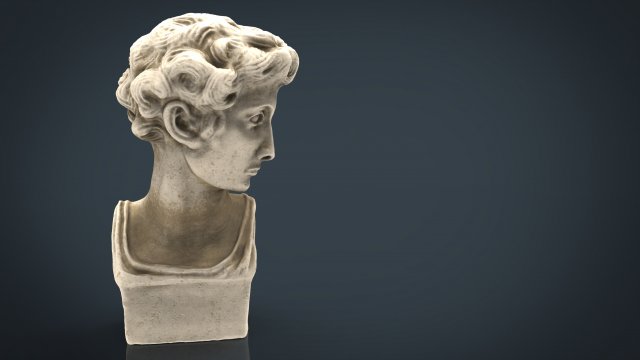 giuliano de medici bust Modelo 3D .c4d .max .obj .3ds .fbx .stl .blend 