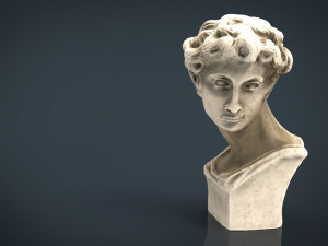 giuliano de medici bust Modelo 3D