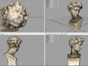 giuliano de medici bust Modelo 3D