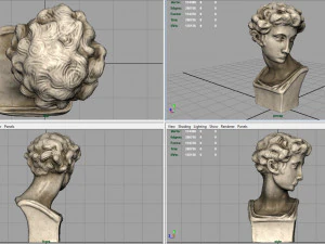 giuliano de medici bust 3D Model