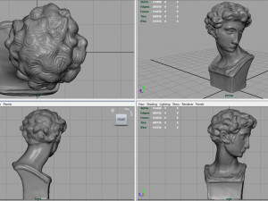 giuliano de medici bust Modelo 3D