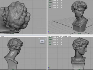 giuliano de medici bust 3D Model