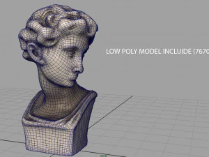 giuliano de medici bust 3D Model