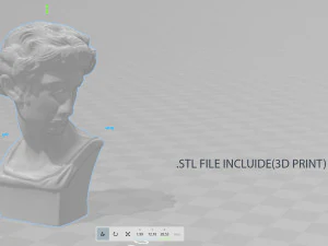 giuliano de medici bust 3D Model
