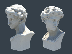 giuliano de medici bust Modelo 3D