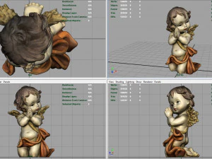 angel 10 3D Model