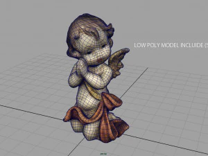 angel 10 3D Model