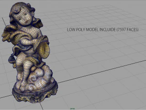 देवदूत 11 3D मॉडल