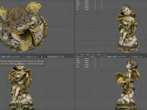 देवदूत 11 3D मॉडल