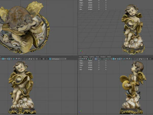 देवदूत 11 3D मॉडल