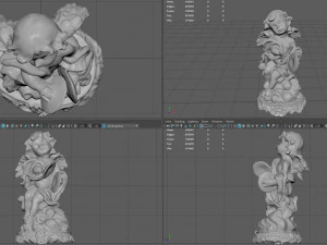 देवदूत 11 3D मॉडल