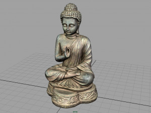 iron buddha Modelo 3D