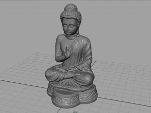 buddha besi Model 3D