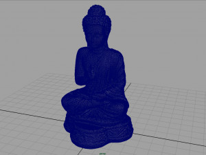 iron buddha Modelo 3D