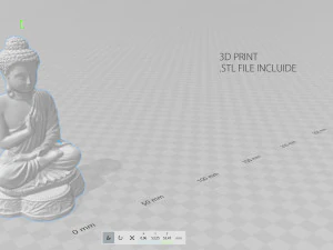 buddha besi Model 3D