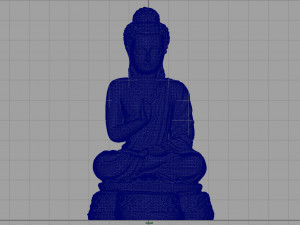 iron buddha Modelo 3D