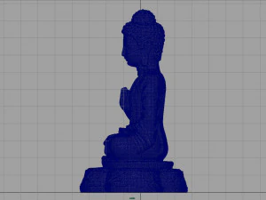 buddha besi Model 3D