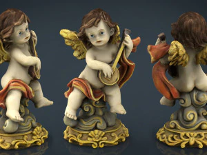 &aacute;ngel 12 Modelo 3D