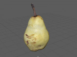 yellow pear 3D Model