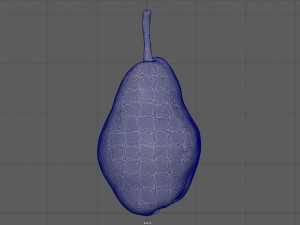 yellow pear 3D Model