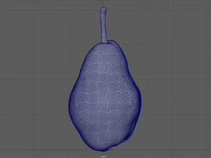 yellow pear 3D Model