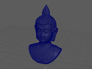 cabe&ccedil;a de buda cooper Modelo 3D