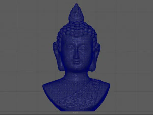 cabe&ccedil;a de buda cooper Modelo 3D