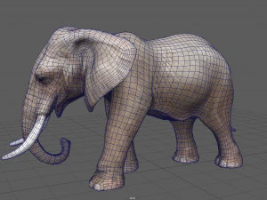 elefante Modello 3D
