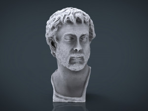 antonio pio bust Modello 3D