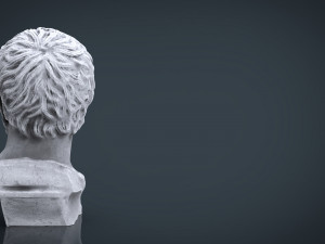 antonio pio bust Modello 3D