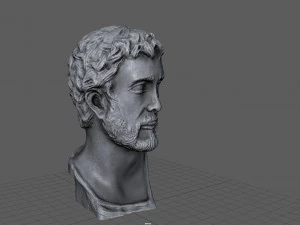 busto de Antonio Pio Modelo 3D