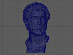 antonio pio bust Modello 3D