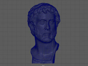 busto de Antonio Pio Modelo 3D