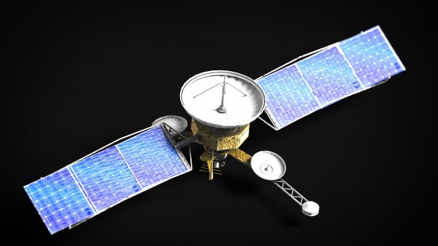 satellite 3D Model .c4d .max .obj .3ds .fbx .stl .blend 