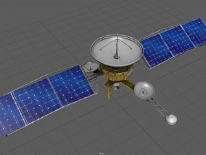 satellite 3D Model