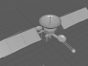 satellite 3D Model