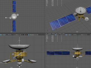 satellite 3D Model