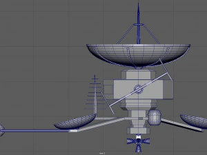sat&eacute;lite Modelo 3D