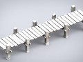 WOODEN PIER WINTER 3D Model