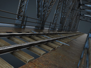 trainbridge 3Dモデル