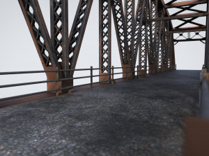 road bridge Model 3D