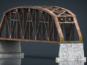 road bridge Model 3D
