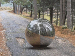 foresta stradale hdr CG Textures