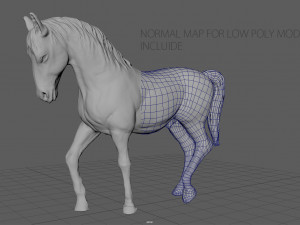 spanish horse 3D Model