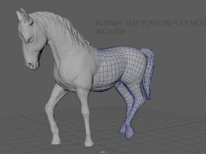 spanish horse 3D Model