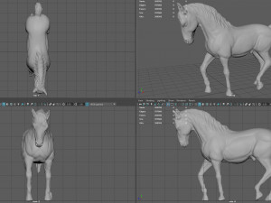 spanish horse 3D Model