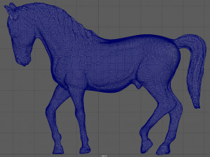 spanish horse 3D Model