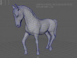 spanish horse 3D Model