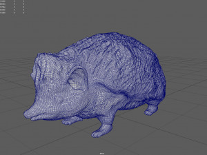 hedgehog 3D Model
